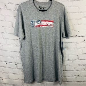 Columbia Sportswear Company: Short Sleeve T-Shirt. Color: Grey.